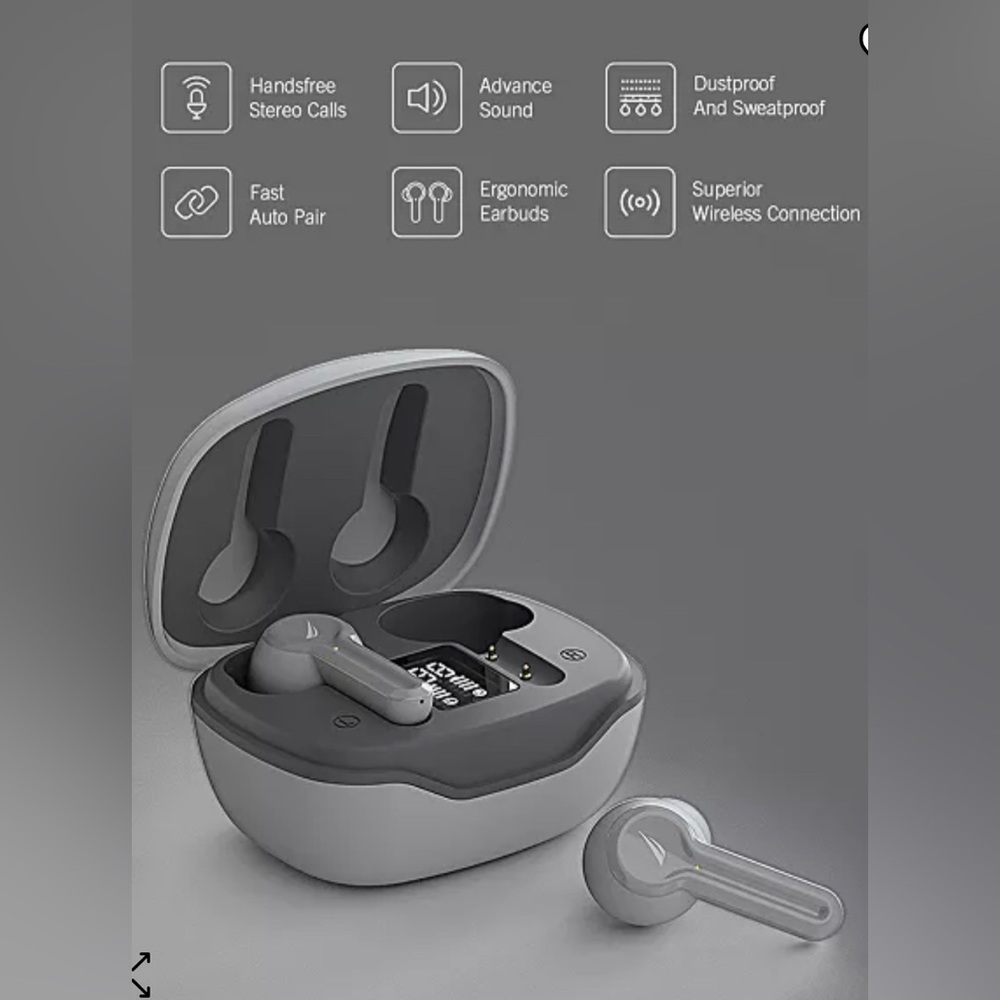 NAUTICA T400 TRUE WIRELESS STEREO EARBUDS WITH CHARGING CASE - Picture 8 of 9
